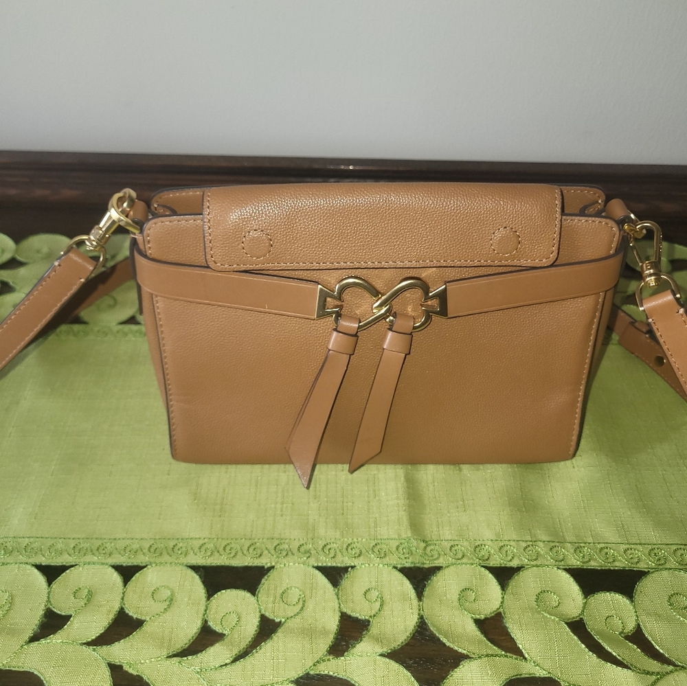 Kate Spade Tan Leather Crossbody Bag